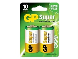 Gp Super R20 Батарейка  к-т 2шт. - фото 524612