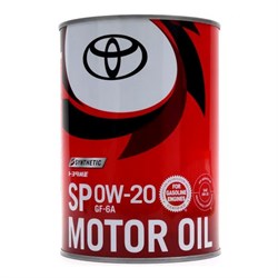 Toyota Engine Oil Sp/gf6a 0W20 Масло моторное синтетическое  1л   08880-13206 - фото 527981