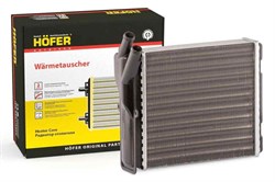 Hofer Радиатор отопителя алюминиевый 2123 Шевроле-Нива  hf730226 - фото 543517