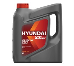 Hyundai Xteer Gasoline G500 Масло моторное полусинтетич. 10W-40  4л   1041044 - фото 545661