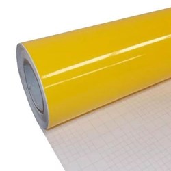 Пленка желтая глянцевая  1.52м x 1м - фото 545825