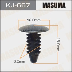 Masuma Kj-667 Клипса - фото 546571