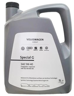 Vag Original Special G 5W40 Масло моторное синтетическое  5л   gs55502m4 - фото 546840