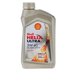 Shell Helix Ultra 5W40 Масло моторное синтетическое  1л   550040754 2866 - фото 548822