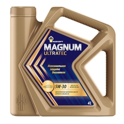 Роснефть Magnum Ultratec 5W30 Масло моторное синтетическое  4л - фото 551538