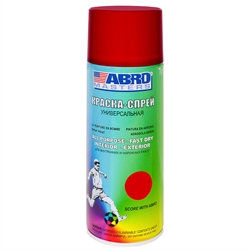 Abro Sp-073 Краска аэрозольная огненно-красная  473мл - фото 551690