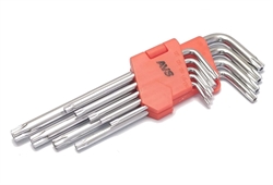 Avs Txl-9h Набор звездочек TORX с отверстием  9 пр. 34940