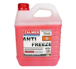 Zalmer Zr4000 Антифриз красный G12+  -40°C   5кг - фото 552153
