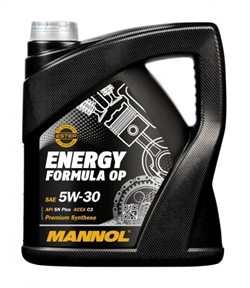 Mannol Energy Formula Op 5W30 Масло моторное синтетическое  4л - фото 552348