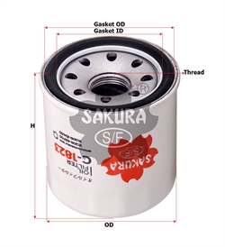 Sakura Фильтр масляный  c1823 - фото 554143