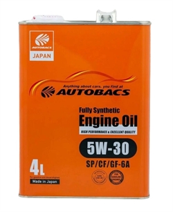 Autobacs 5W30 Масло моторное синтетическое SP/CF/GF-6A  4л   a00032238 - фото 555327