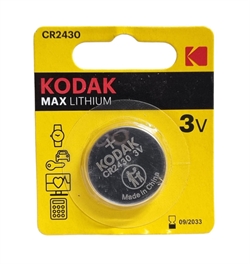 Kodak Max Lithium Cr2430 Батарейка  1шт - фото 555459