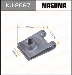Masuma Kj-2697 Клипса - фото 556554