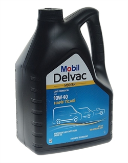 Mobil Delvac Modern 10W40 Масло моторное полусинтетическое  5л   157380 37578 - фото 559388