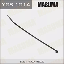 Masuma Хомут пластиковый 4x150мм  черный   ygs-1014 37632 - фото 559434