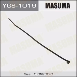 Masuma Хомут пластиковый 5x200мм  черный   ygs-1019 37638 - фото 559438