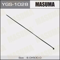 Masuma Хомут пластиковый 8x500мм  черный   ygs-1028 37646 - фото 559444