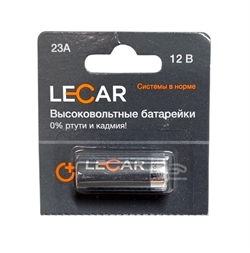 Lecar A23 Батарейка алкалиновая  12V   1шт   lecar000073106 37921 - фото 561387