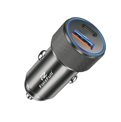 Faizfull Fz16 АЗУ  USB QC3.0+USB Type-C PD, 3A 38076 - фото 563159
