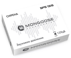 Mongoose Sps-13/6 Сирена 6-ти тональная неавтономная  20W 38220 - фото 563251