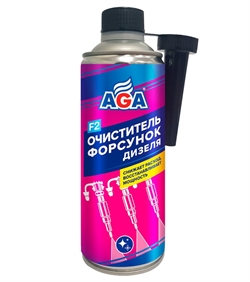 Aga 802f Очиститель форсунок дизеля F2  355мл   aga802f 36668 - фото 571430