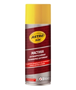 Astrohim Ac-490 Мастика полимерно-битумная  аэрозоль  520мл 32885 - фото 572592