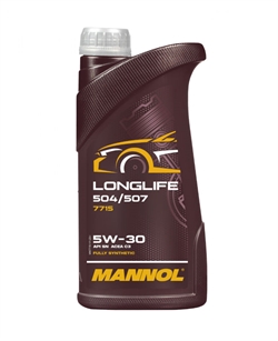 Mannol 7715 5W30 Масло моторное синтетич. VW,AUDI,SKODA  1л 36784 - фото 572678