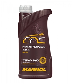 Mannol Maxpower Ls 75W140 Масло трансмиссионное синтетич. GL5  1л 30731 - фото 573442