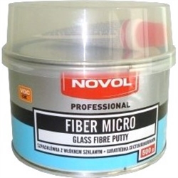 Novol 1231 Fiber Micro Шпатлевка со стекловолокном  0.5кг 35568 - фото 573511