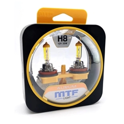 Mtf Light Aurum Набор ламп галогеновых 35w  H8  3000K  hau1208 91738 - фото 573954