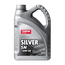 Teboil Silver Sn 10W40 Масло моторное полусинтетическое  4л 40669 - фото 574241