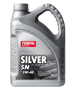 Teboil Silver Sn 5W40 Масло моторное полусинтетическое  4л 38852