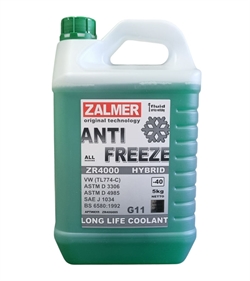 Zalmer Zr4000 Антифриз зеленый G11  -40°C   5кг   zr40g005 35737