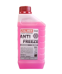 Zalmer Zr4000 Антифриз красный G12++  -40°C   1кг   zr50r001 35738