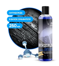 Grass Антидождь в бачок стеклоомывателя  250мл   800440 38686