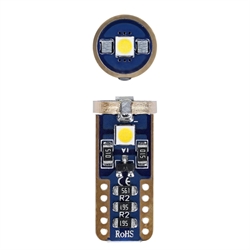 Airline Лампа светодиодная белая  T10/W5W, 3LED, 12V,6000K   aear320 17200 - фото 576963
