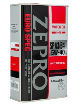 Zepro Euro Spec 5W40 Масло моторное синтетическое  1л   1849-001-0 38897 - фото 578778