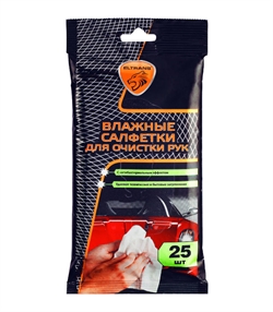 Элтранс Салфетки влажные для рук  25 шт   el-0310.01 40858