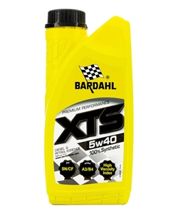 Bardahl Xts Sn/cf 5W40 Масло моторное синтетическое  1л   36891 51557
