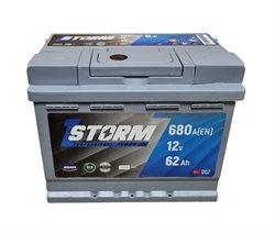 Storm Efb АКБ залитая обратной полярности 62Ah  00-00000030 83790