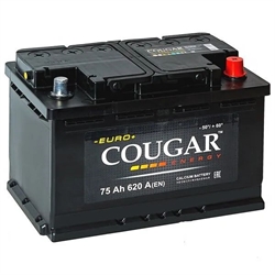 Cougar Energy АКБ залитая обратной полярности 75Ah  Ca/Ca   l3.575068.0 87725