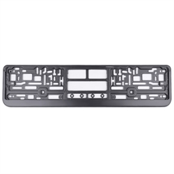 Avs Рамка под номерной знак на защелке  черная   jt jrn-01 44088