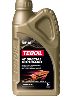 Teboil Special Outboard Масло мотор. синт. 4-х тактное  1л  лодочное  2434096 100487