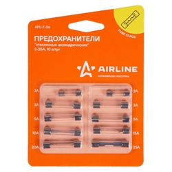 Airline Набор предохранителей  цилиндрические, стеклянные   afu-t-06 40962