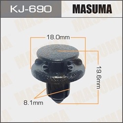 Masuma Kj-690 Клипса 81684
