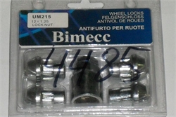 Bimecc Гайка колеса  секретка  12x1.25 конус  60°  к-т  UM215 4485