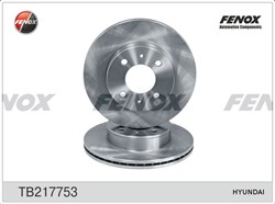 Fenox Диск тормозной передний Accent  к-т   tb217753 - фото 77223