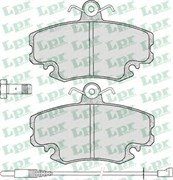 Lpr Колодки тормозные  05p349 80503