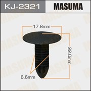 Masuma Kj-2321 Клипса