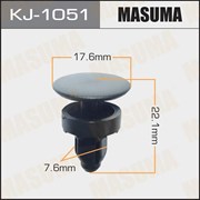 Masuma Kj-1051 Клипса
